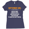September Girl Hated By Many Ladies Fitted T-Shirt