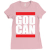 god can Ladies Fitted T-Shirt
