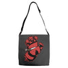 screaming doom Adjustable Strap Totes