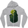 pocket raptor Zipper Hoodie