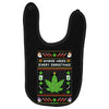 smoke weed every christmas Baby Bibs
