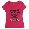 ghost &amp; goblins don't scare me! i survived carcionid cancer please sup Women's Triblend Scoop T-shirt