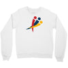 red blu yellow Crewneck Sweatshirt