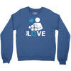 portal true love   aperture lab video gamer teleport online pc goal te Crewneck Sweatshirt