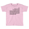 questionable table of elements Toddler T-shirt