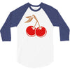 big texas cherry 3/4 Sleeve Shirt