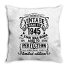 Vintage 1945 Throw Pillow