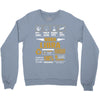 Born Leo Multitasking Problem Solving Tees Crewneck Sweatshirt