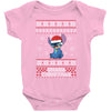 ohana christmas stitch Baby Bodysuit