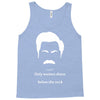 only women shave below the neck Tank Top