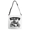 let the sea and get more energy white Adjustable Strap Totes