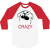 crazy (2) 3/4 Sleeve Shirt