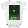 buried believer Baby Bodysuit
