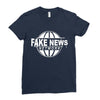fake news Ladies Fitted T-Shirt