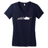 evolution vi tiger 88 Women's V-Neck T-Shirt