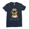 ravenpaw pug Ladies Fitted T-Shirt