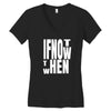 if not Women's V-Neck T-Shirt