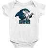 Shark Gym Baby Bodysuit