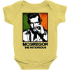 mcgregor the notorious ireland Baby Bodysuit