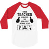 This Teacher Survived The 2016 2017 School Year 3/4 Sleeve Shirt