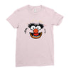 animal face Ladies Fitted T-Shirt