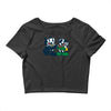 cupman and robin Crop Top