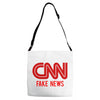 CNN Fake News Adjustable Strap Totes