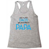 Only the Best Dads get Promoted to Papa Racerback Tank