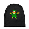 happy saint patrick day simpson Baby Beanies