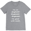 i'm an engineer i'm good at math V-Neck Tee