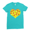 pizza lover Ladies Fitted T-Shirt