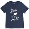 sip me baby one more time wine glass V-Neck Tee