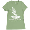 wakeboard to death Ladies Fitted T-Shirt