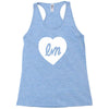 little mix logo heart Racerback Tank