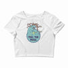feel the music Crop Top