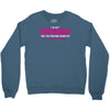 superwoman fighting diabetes Crewneck Sweatshirt