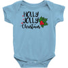 holly jolly christmas Baby Bodysuit