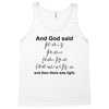 And God Said... Cool Tshirts Tank Top