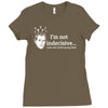 i'm not indecisive my mind Ladies Fitted T-Shirt