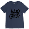 who cares V-Neck Tee