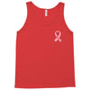 breast cancer ribbon survivor pocket Tank Top