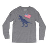 Patriotic T-Rex Long Sleeve Shirts