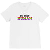 I'm Only Human V-Neck Tee
