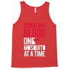 donating blood one mosquito funny Tank Top