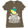 I Am Bee Actually In A Very Commited Relationship Ladies Fitted T-Shirt