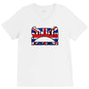 skinhead union jack, ideal birthday gift or present V-Neck Tee