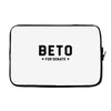 Beto For Senate With Stars Laptop sleeve