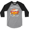 calcifer's bacon and eggs 3/4 Sleeve Shirt