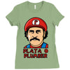 plata o plumber Ladies Fitted T-Shirt