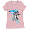 Isaac "like a boss" Newton T-Shirt Ladies Fitted T-Shirt